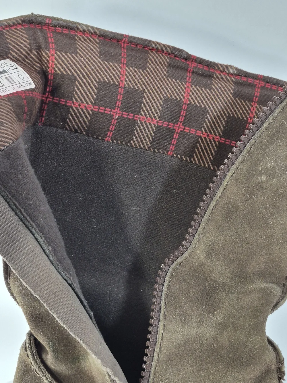 CROCS Junior Women's Brown Suede Mid-Calf Buckle Boots